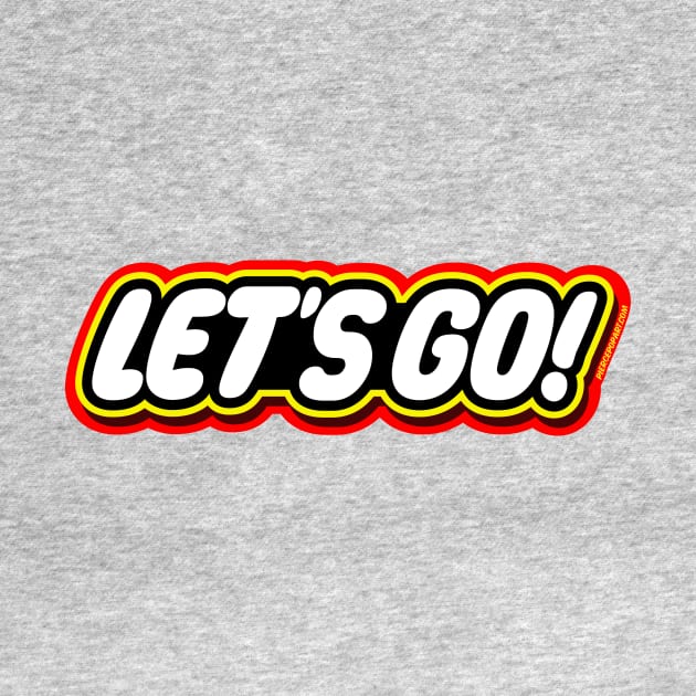 Let's Go! (Lego) by PiercePopArt